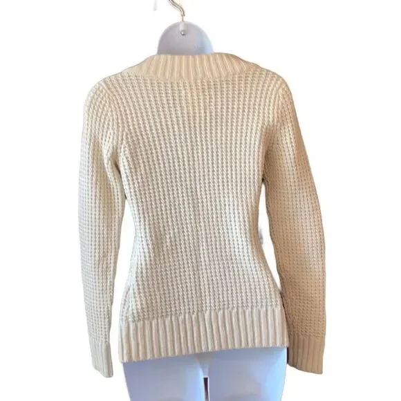 Old Navy Heavy Weight Knit Sweater Jacket XS - Picture 2 of 6